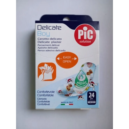 Plastry dla dzieci Delicate Boy Pic Solution, 24 sztuki