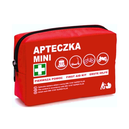 Mini apteczka turystyczna DIN 13167 PLUS